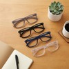 1.5 Reading Glasses Men, Oversized Readers for Women, 4 Pack