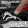 SEDY 6" Adjustable Wrench Pipe Spanner: Wide Jaw Black Oxide