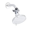 RTTWYYUU Metal Shower Head Elbow Adapter, 360 ° Adjustable Swivel