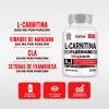 Testrol Platinum L-carnitina 1300mg 90 Cápsulas Sin Sabor