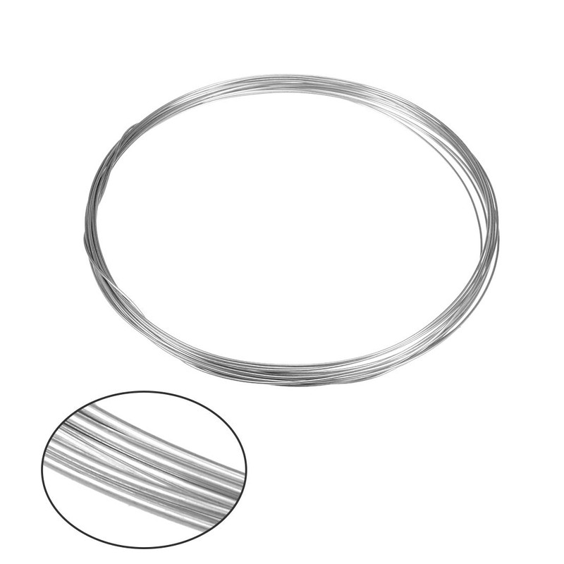 sourcing map 0.9mm AWG19 Heating Resistor Wire Nichrome Cable for