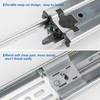 homdiy Soft Close Drawer Slides 22 Inch 2 Pairs -