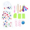 26 Pcs Children Chef Set Washable Safe Kids Chef Role