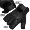 MARIB LEATHER HALF FINGER CYCLING WHEELCHAIR GYM BUS DRIVING WEIGHT