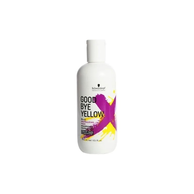 Schwarzkopf Good Bye Yellow Shampoo Neutralizante X 300 Ml