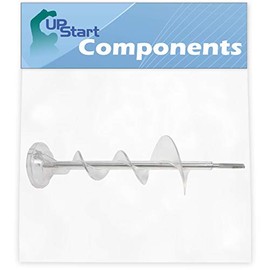 WR17X11705 Refrigerator Dispenser Auger Replacement for General Electric GSL22JFXALB Refrigerator - Compatible with WR17X11705 Ice Maker Auger - UpStart Components Brand