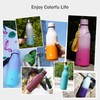 Insulated Water Bottle with Strap,25 oz Double Wall Stainless Steel