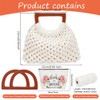 WEBEEDY Macrame Bag DIY Kit for Adults Macrame Kit for