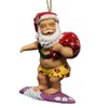 Island Heritage Surfing Santa Ornament