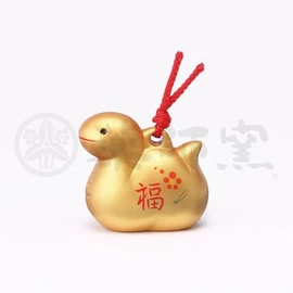 Yakushigama Ayao Sozumi Golden Fukudo Bell (84), 2025, Reiwa 7, Zodiac Sign, Snake, New Year, Figurine, Lucky Charm