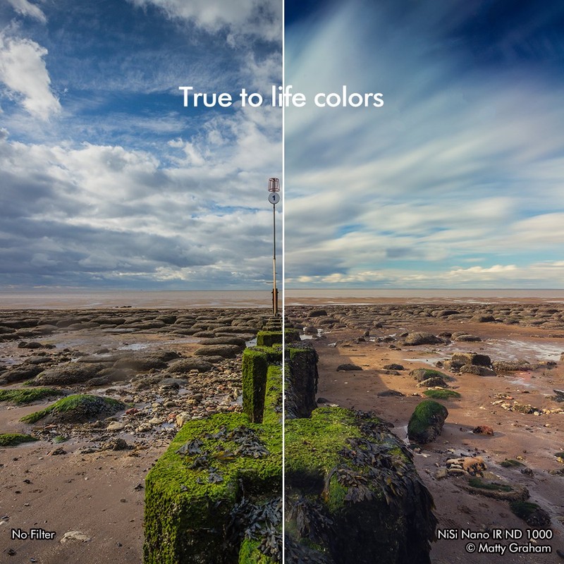 NiSi Square IR coated ND Optical Glass Filter, Neutral Density