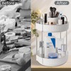 SOLVIEW Makeup Organiser Rotating White