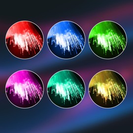 AMKI - Cable luminoso de fibra óptica PMMA de plástico de 0.04 pulgadas de diámetro, 335 pies (100 metros) para todo tipo de luces LED de techo