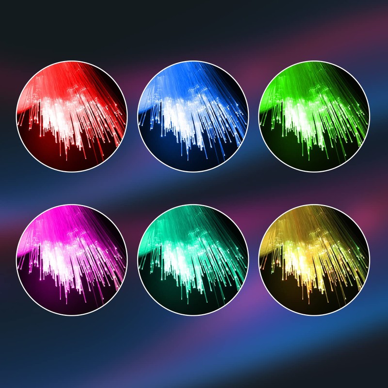 AMKI - Cable luminoso de fibra óptica PMMA de plástico