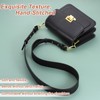 sourcing map PU Leather Purse Strap, 41.7"-45.3" Adjustable Crossbody Replacement
