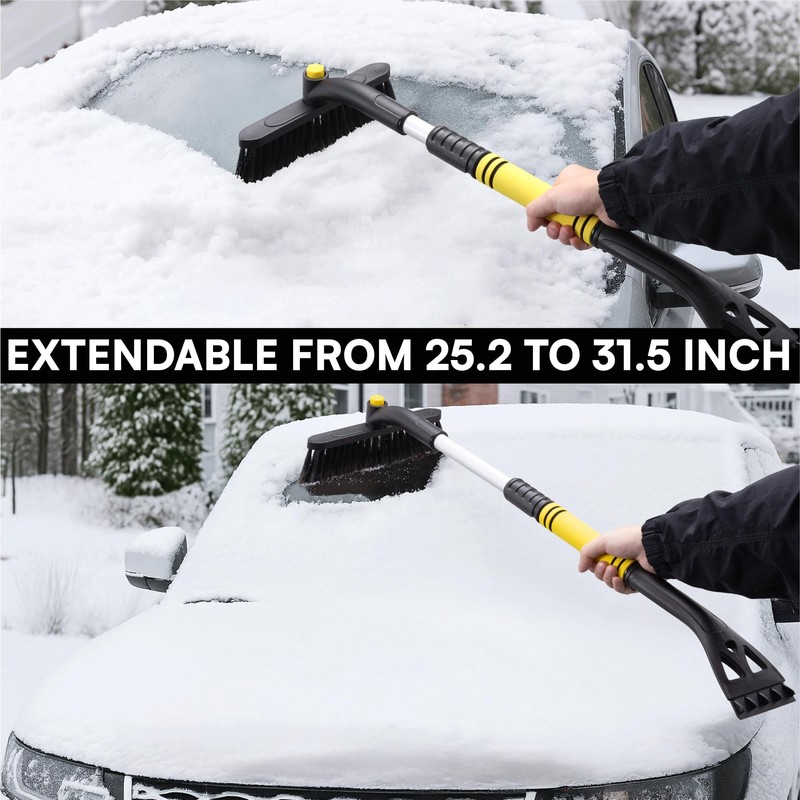 H&S Snow brush set detachable and extendable