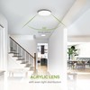 ASD LED 12" Round Flush Mount Ceiling Light Fixture, Low