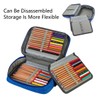 AIMALL Waterproof 72 Colour Large Capacity Pencil Bag with Compartments,