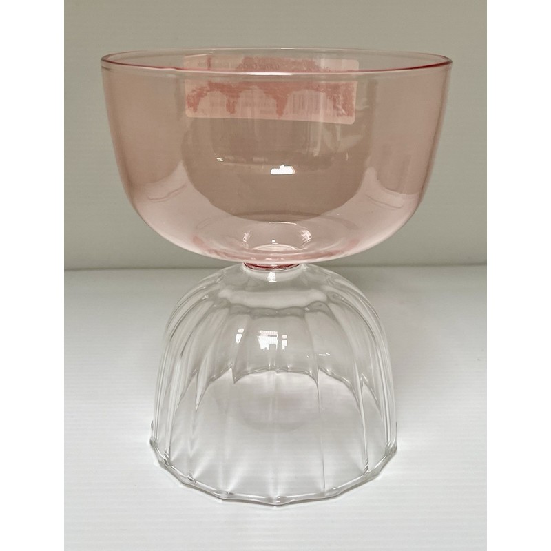Threshold Cocktail Glass Pink Sherbet Dessert Bowl Spring Mother’s Day