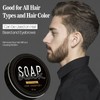 Hppsctink Shampoo soap, 50 g care soap, natural shampoo soap,