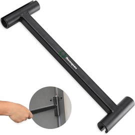 Door Hinge Adjustment Tool,Hinge Gap Adjusting Wrench for Heavy Weight .134 & .180 Gauge Commercial Door,Integral Steel Hinge Bender,Door Hinge Repair Tool for Standard Door