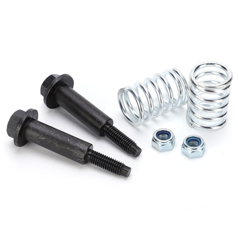 Akozon Exhaust Spring Bolt, Exhaust Spring Bolt Kit Fix Repair
