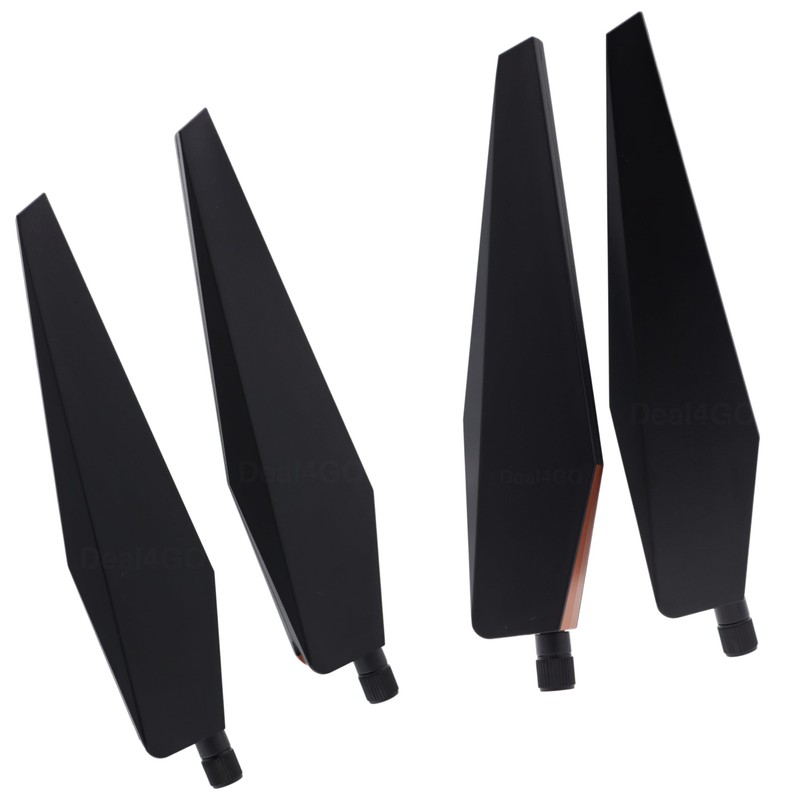 Deal4GO Paquete de 4 antenas WiFi externas RP-SMA para RT-AC5300