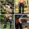YARDMARIS Chainsaw Chaps Technical 8 Layers Chainsaw Pants Class B