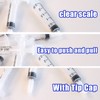 Pack of 4 Syringes, 60 ml, Plastic Syringe with Hose,