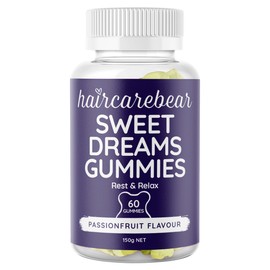 Haircarebear Sweet Dreams Gummies Passionfruit Flavour 60 Gummies