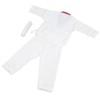 Kids Taekwondo Uniform with Belt Polyester and Cotton Breathable Soft