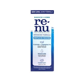 Bausch + Lomb Renu Multi-Purpose Contact Lens Solution Travel Size,2 Fl Oz (Pack of 3)