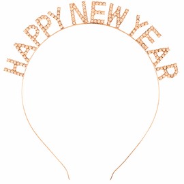 1 PCS Happy New Year Headband,New Year Headbands,New Years Eve Headbands,New Year Headband,2025 headband,New Year Party Accessories,New Years Eve Decorations,Happy New Year Decorations