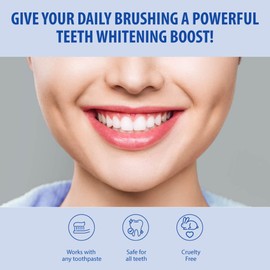 Power Swabs Teeth Whitening Gel | Bright Gel | Gentle Teeth Whitening | Dentist Formulated | Professional Teeth Whitener & Stain Remover | 0.17 Fl Oz