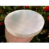 GAF TREASURES 6" Selenite Charing Plate Circle, Selenite Charging Station