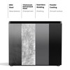 GSK Tall Black Metal Planter Box Divider Easy Assembly Modern