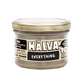 Halva Kingdom Open Sesame Sugar Free Halva Vegan Dessert | Healthy Ingredients, Gluten Free, Kosher Certified Jar (EVERYTHING)