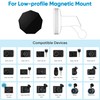 2 Pack Adhesive Replacement Magnet Piece for Garmin Low-Profile Magnetic