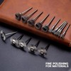 Snokay 15-Pack Stainless Steel Wire Brush Set, Wire Brush Wheels