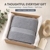 100% Cotton Bath Towel, 70 x 140 cm Large Soft