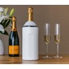 Vinglacé Wine Bottle Chiller- Portable Champagne Insulator- Stainless Steel Wine