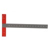 T Square Ruler Aluminum Alloy Accurate Scale Multifunctional Portable Woodworking