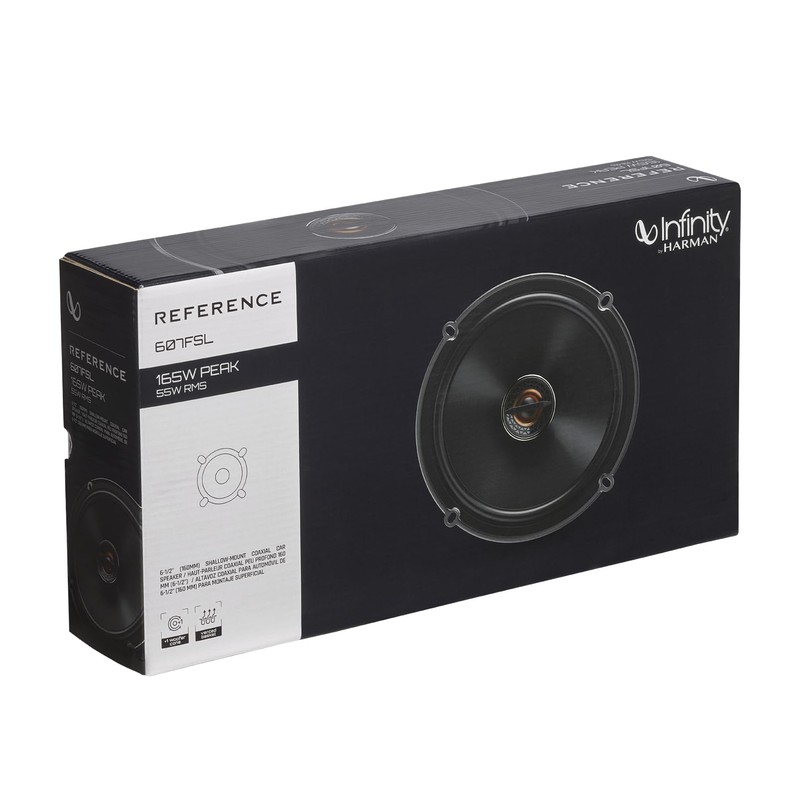 Infinity REF607FSL Shallow Mount 6.5 Inch 2 Way Coaxial Car