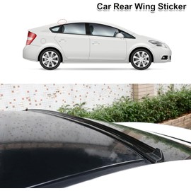 Car Wheel Arch Trim, Fender Flare, Wing Expander Eyebrow Anti-Collision Strip for Pickup, SUV, Car, Fender, Flare Edge Trim (4.5cm, Black)