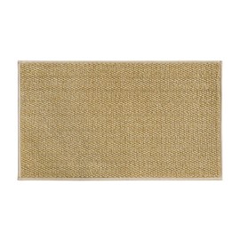Artoid Mode Camel Machine Washable Non Slip Doormat,Soft Absorbent and Stain Resistant Kitchen Rugs for Sink Hallway Bathroom and Laundry 17x29 Inch