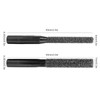 2Pcs Diamond Router Bits Black Brazed Straight Shank for Quartz