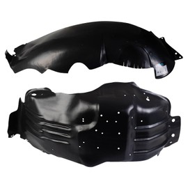 TRQ Inner Fender Liner Set Compatible with 1997 Ford F-150 FO1247104 FO1248102