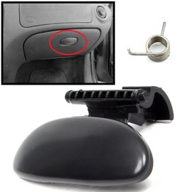 Twowinds Glove Box Handle Glove Compartment Door, C-Elysee (from 2012), C2, C3 (2002-2009), Berlingo (2003-2008), 301 (from 2012), Partner (2003-2008) 8218A3 (Black)