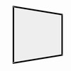 Projector Curtain, Synthetic Polyester Fabric, Foldable, Wrinkle-Free, 60-100 Inch Large