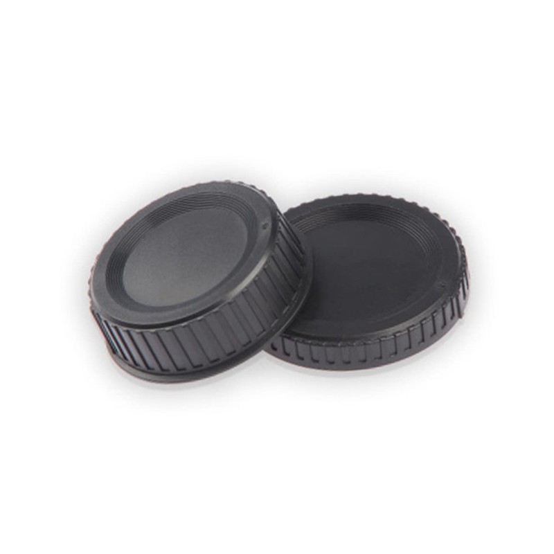 Gatuida 15sets Camera Body Cap and Rear Lens Cover for